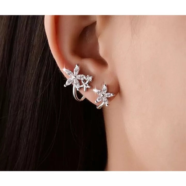 Sterling Silver Shooting Star Earrings